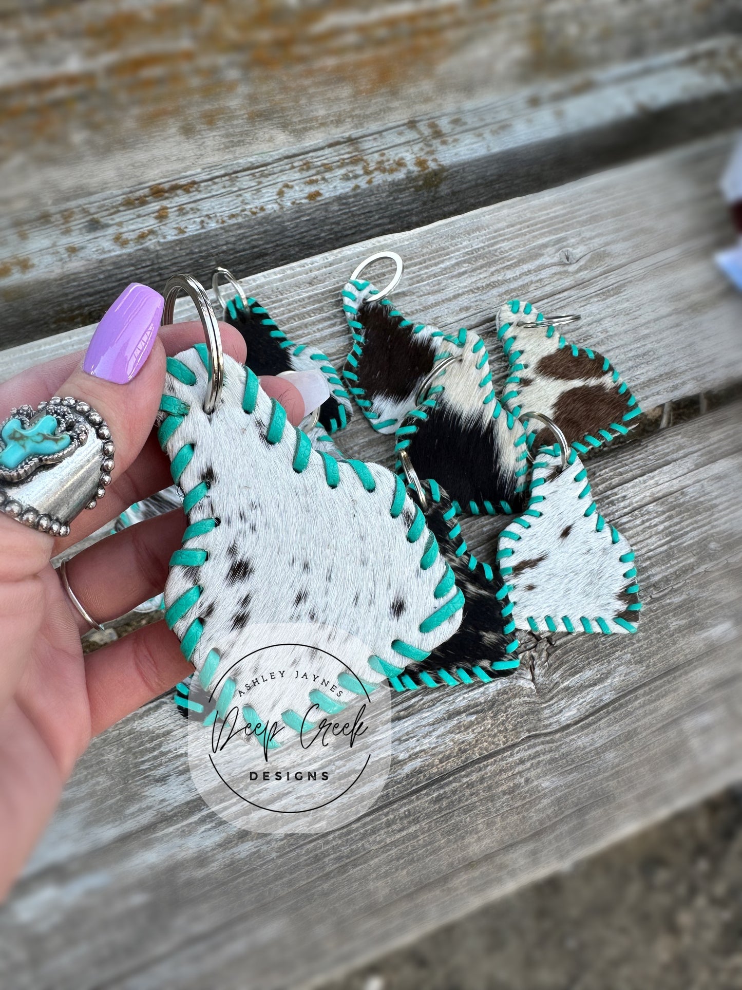 Cowtag Keychain