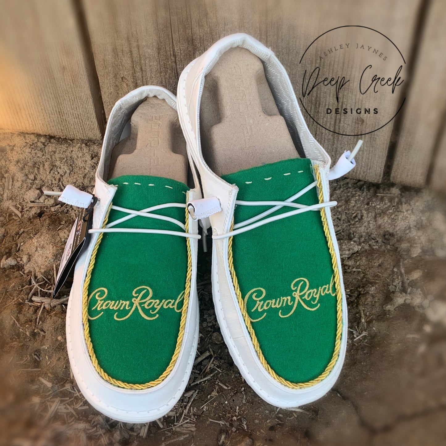Green Crown Royal Hey Dude